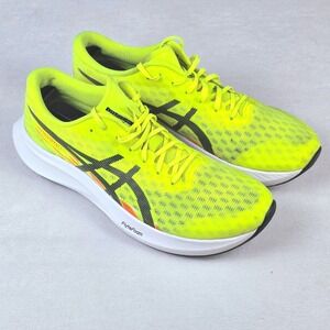 Asics Hyper Speed 4 Men Running Shoes Safety Yellow Flyte Foam 1011B874 Size 9